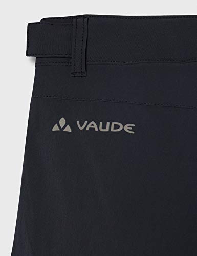 VAUDE Women's Farley Stretch Zo T-Zip Pantalones, Mujer, Negro, M