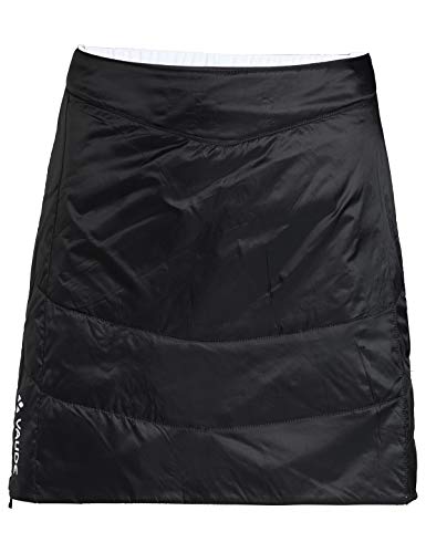 Vaude Women's Sesvenna Reversible Skirt Falda, Mujer, Black, 38