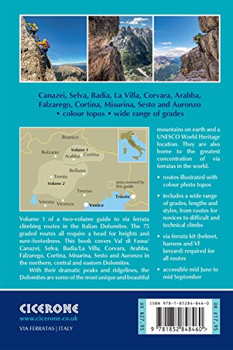 Via Ferratas Of The Italian Dolomites: Vol. 1: 75 routes - north, central and east ranges