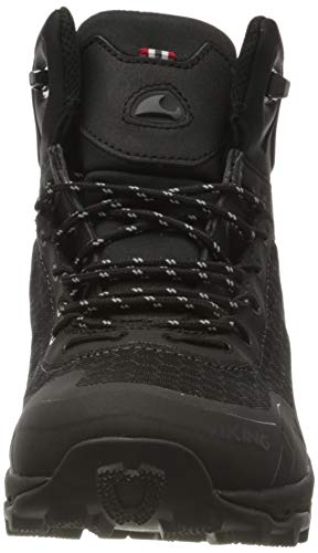 Viking Rask Warm GTX W, Zapatos de High Rise Senderismo Mujer, Negro (Black/Charcoal 277), 41 EU