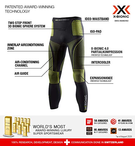X-Bionic Energy Acaculator Origins Long Pants - Pantalones de compresión para Hombre