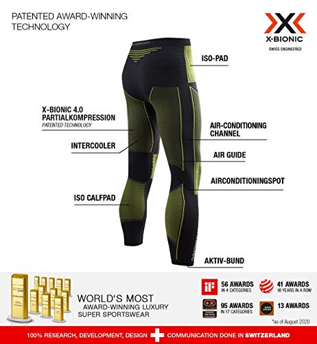 X-Bionic Energy Acaculator Origins Long Pants - Pantalones de compresión para Hombre