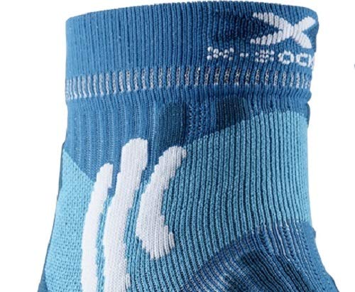 X-Socks Run Speed Two Calcetín Térmico, Hombre, Azul, 42-44