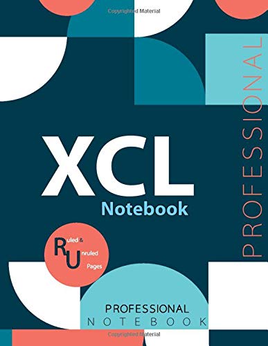 XCL Notebook, Examination Preparation Notebook, Study writing notebook, Office writing notebook, 140 pages, 8.5” x 11”, Glossy cover