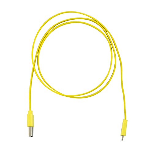 XtremeMac XCL-USB-93 - Cable con Conector Lightning, sin enredos, Color Amarillo