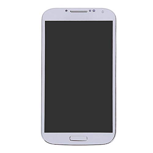 zNLIgHT Piezas de Tel¨¦Fono internas | LCD Pantalla t¨¢ctil digitalizador con Marco para Samsung Galaxy S4 i337 I9500 i9505-blanco