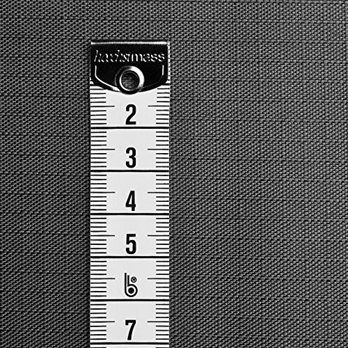 (11,99€/m) Cordura® Ripstop - Tela antidesgarros - Impermeable y a prueba de viento - Recubierta de teflón y poliuretano (PU) - Por metro (gris)