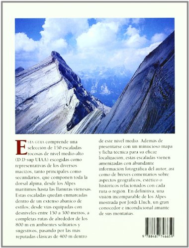 150 escaladas clasicas en los alpes de niza a Viena a traves del IV
