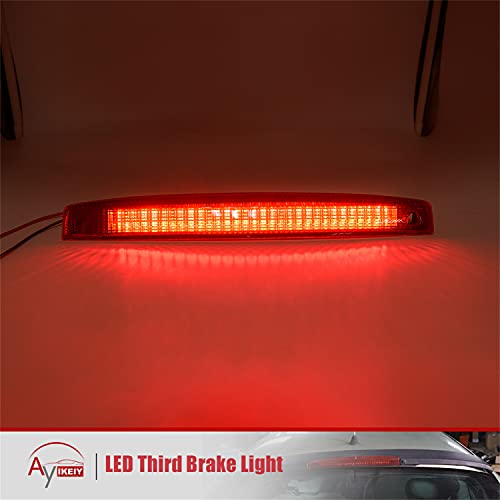 1X LED rojo Tercera luz de freno Luz de freno del coche Conjunto de la lámpara de freno Luz de freno trasera compatible con Renault Megane II Estate 2003-2009