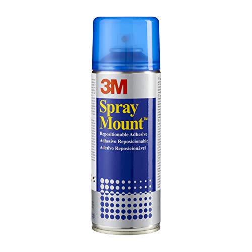 3M Spray Mount - Adhesivo Reposicionable, 400 ml