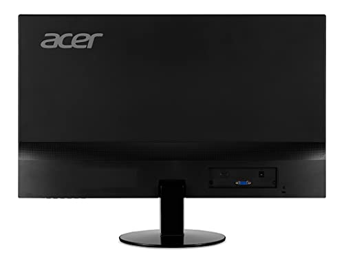 Acer SA240YAbi - Monitor de 23.8" Full HD 75 Hz (60cm, 1920x1080, Pantalla IPS LED, ZeroFrame, FreeSync, Tiempo de Respuesta 4ms, 250 nits, VGA, HDMI, EcoDisplay) - Color Negro