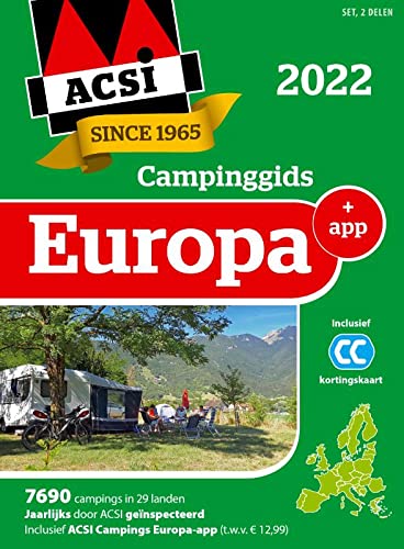 ACSI Campinggids Europa + app 2022 (set): set 2 delen