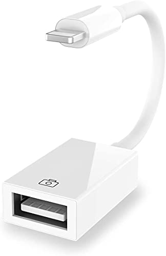Adaptador Lighting a USB3 de 8 Pines USB OTG Macho a USB Hembra Para Conectar Cámara, Phone y Pad, unidad Flash USB, Teclado, Hub, MIDI