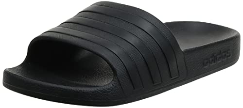 adidas Adilette Aqua F35550, Slide Sandal Unisex Adulto, Core Black Core Black Core Black, 46 EU