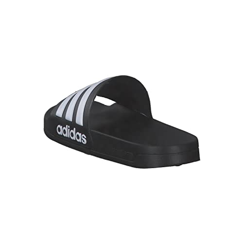 adidas Adilette Shower, Slide Sandal Unisex Adulto, Core Black/Cloud White/Core Black, 43 EU