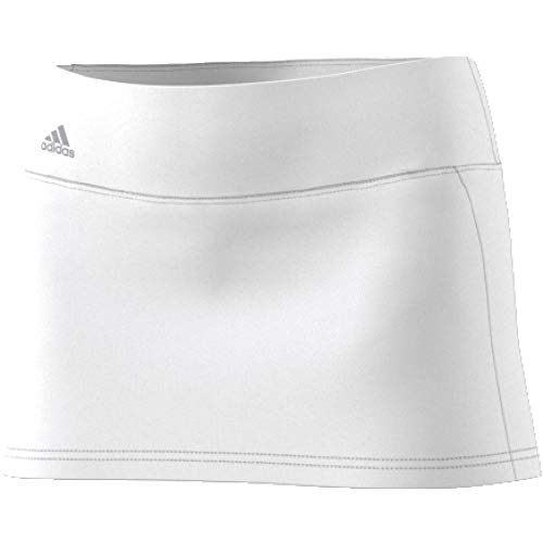 adidas Advantage Skirt Falda de Tenis, Mujer, Blanco (Blanco), L
