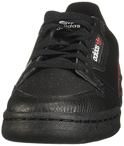 Adidas Continental 80, Zapatillas de Gimnasia Hombre, Negro (Core Black/Scarlet/Collegiate Navy), 42 2/3 EU