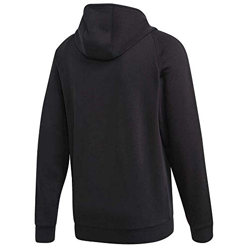 adidas CORE18 FZ Hoody Sweatshirt, Hombre, Black/White, XL