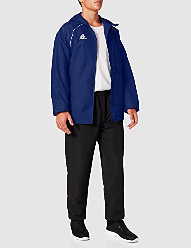 adidas CORE18 STD JKT Chaqueta de Deporte, Hombre, Dark Blue/White, XL