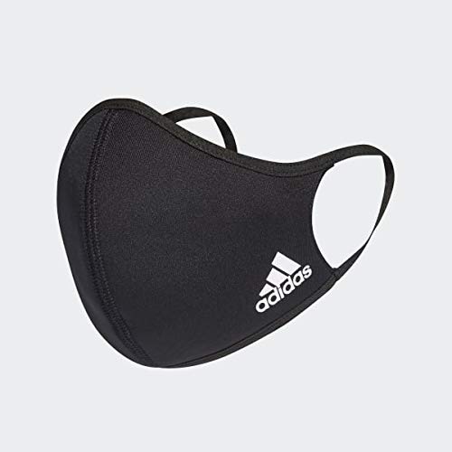 adidas Face Cover Large-Not For Medical Use, Unisex Adulto, Multicolor/Black/White/Power Red, NS'