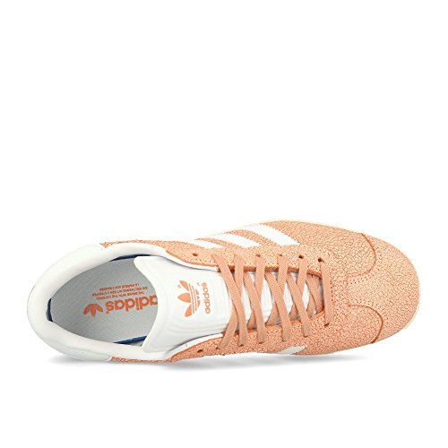adidas Gazelle W, Zapatillas Mujer, Naranja (Clear Orange/Footwear White/Off White 0), 36 2/3 EU