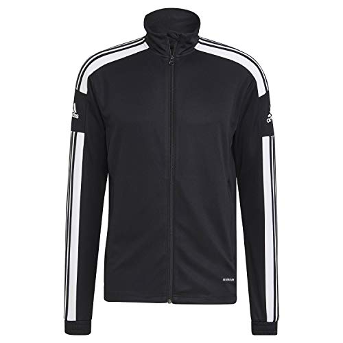 adidas GK9546 SQ21 TR JKT Jacket Mens Black/White XL