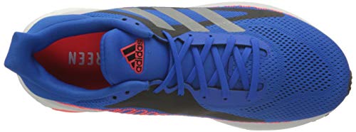 adidas Glide ST M, Zapatillas para Correr Hombre, Football Blue/Silver Met./Solar Red, 42 EU