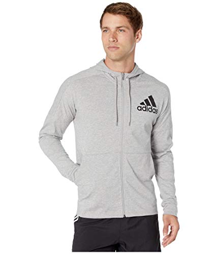 adidas Men's Back To School Full-zip Hooded Sweatshirt