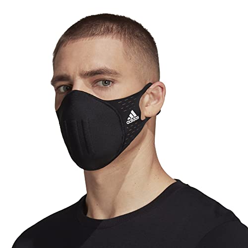 Adidas Molded Face Cover Made For Sport HF7048 Black (Small)