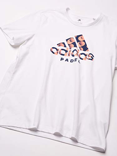 adidas Padel Concept T Camiseta, Hombre, Blanco, M