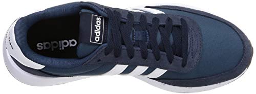 adidas Run 60S 2.0, Road Running Shoe Hombre, Crew Navy/Cloud White/Legend Ink, 39 1/3 EU