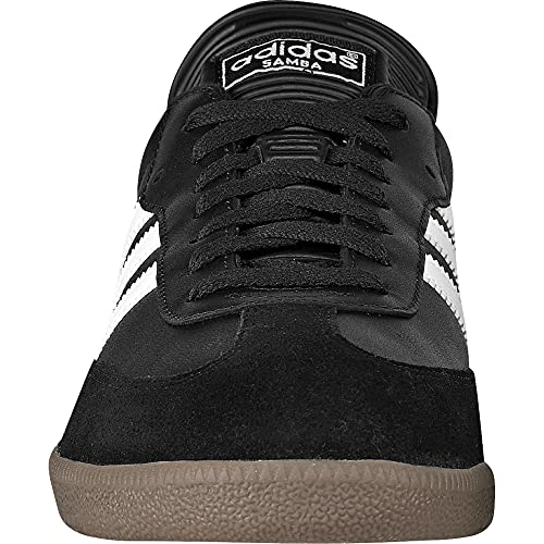 Adidas Samba zapatilla clásica de interior. Zapatilla de fútbol, negro (Negro/Blanco (Black/Running White)), 6,5 D(M) US