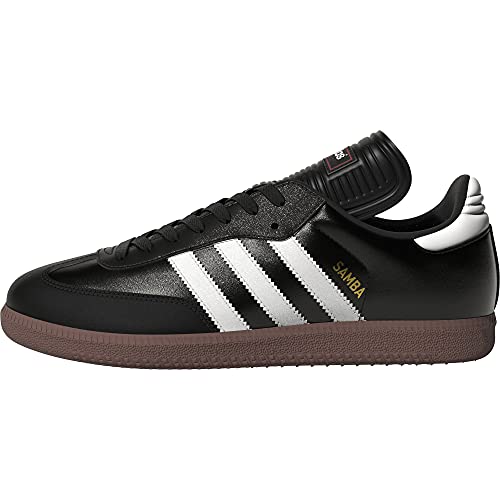 Adidas Samba zapatilla clásica de interior. Zapatilla de fútbol, negro (Negro/Blanco (Black/Running White)), 6,5 D(M) US