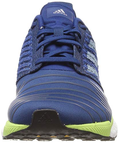 adidas Solar Boost M, Zapatillas de Running Hombre, Azul (Legend Marine/Ash Grey/Hi-Res Yellow 0), 42 1/3 EU