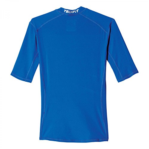 adidas Techfit Base - Camiseta de manga corta para hombre, Azul (Blod Blue), XL