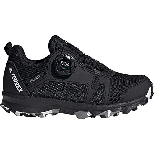 adidas Terrex Agravic Boa R.Rdy, Trail Running Shoe, Core Black/Cloud White/Grey, 34 EU