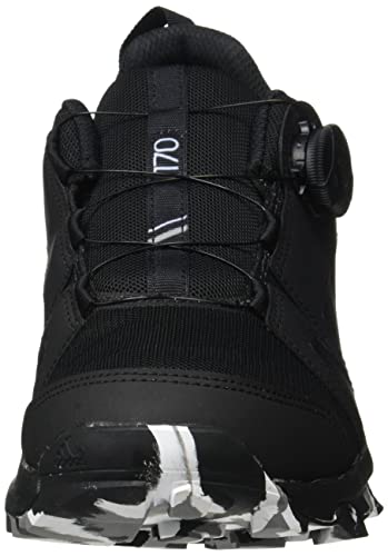 adidas Terrex Agravic Boa, Trail Running Shoe, Core Black/Cloud White/Grey, 31 EU