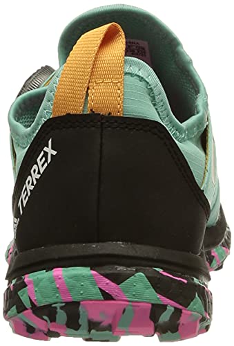 adidas Terrex Agravic Boa W, Zapatillas de Trail Running Mujer, MENACI/NEGBÁS/ROSCHI, 39 1/3 EU