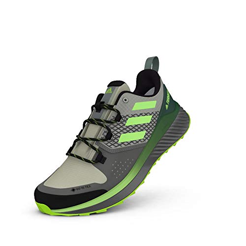 adidas Terrex FOLGIAN Hiker GTX, Zapatillas de Hiking Hombre, Gridos/NEGBÁS/VERSEN, 43 1/3 EU
