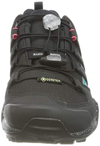 adidas Terrex Swift R2 GTX W, Zapatillas de Hiking Mujer, NEGBÁS/NEGBÁS/MATPUR, 37 1/3 EU