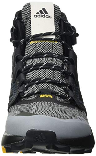 adidas Terrex Trailmaker Mid GTX, Walking Shoe Hombre, Metal Grey/Core Black/Active Gold, 42 EU