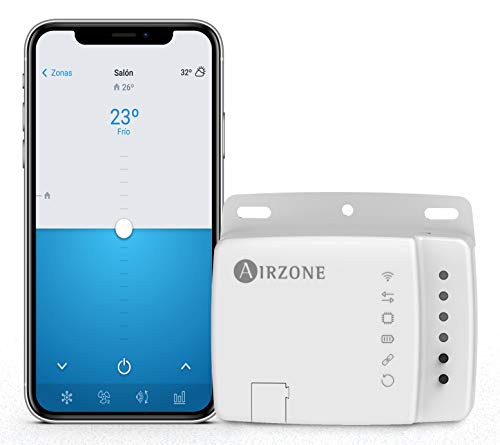 AIRZONE - Aidoo Control WiFi - Termostato WiFi - Compatible con Alexa y Google Home - Aire Acondicionado Daikin - Función control por voz - Controlador Wi-Fi de Segunda Generación