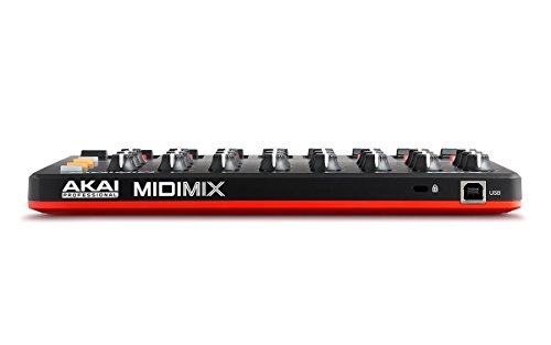 Akai Professional MIDIMIX - Mezclador controlador MIDI USB para Ableton, DAW y efectos virtuales, ligero y portátil