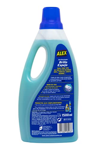 Alex - Abrillantador para todo tipo de suelos - 1500 ml