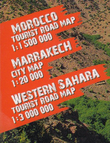 Alto Atlas Trekking Mapa 1:100.000 - Marruecos - Marrakech