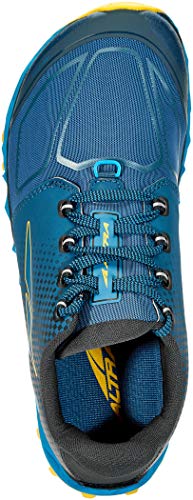 ALTRA Men's AL0A4VQB Superior 4.5 Trail Running Shoe, Blue/Yellow - 11 M US