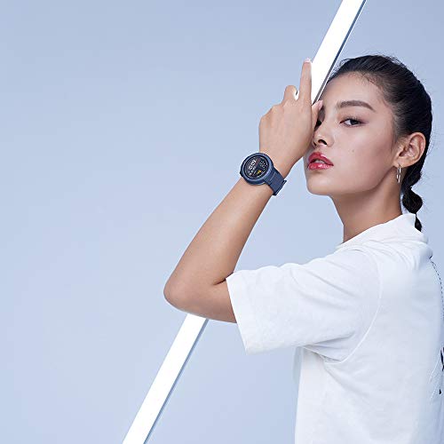 Amazfit Verge- Smartwatch Multisport con Alexa integrada, Bisel de cerámica pulida, Cristal de zafiro 2.5D, Resistente al agua hasta 50 metros, VO2 max, hasta 5 días de batería