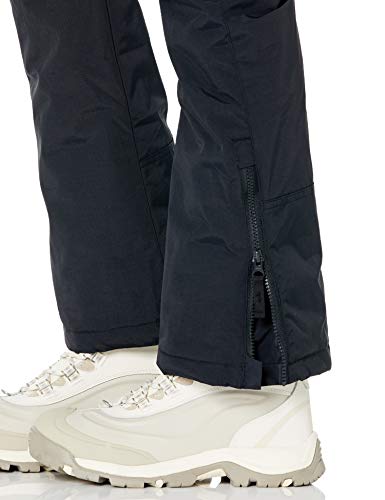 Amazon Essentials Babero de Nieve Resistente al Agua de Longitud Completa con Aislamiento Pantalones, Negro, S