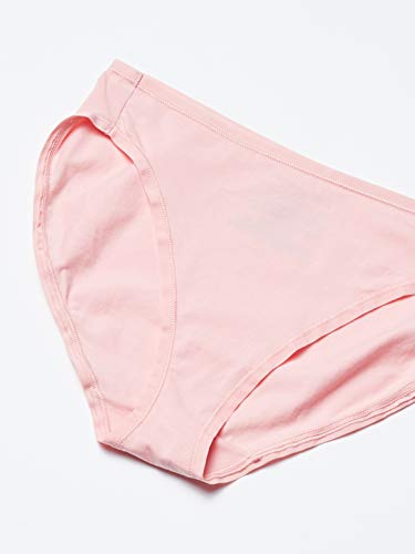 Amazon Essentials Cotton Stretch High-Cut Bikini Panty Underwear, Stars & Dots, 42