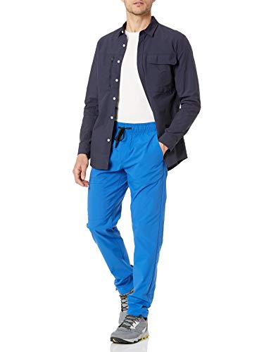 Amazon Essentials Pull-On Moisture Wicking Hiking Pant Pantalones de Vestir, Azul Cobalto, XL